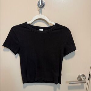 Sunday Best Short Sleeve Top, Black, Medium